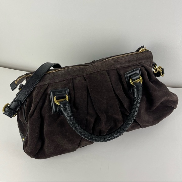 Banana Republic Gold Hardware Crossbody Bag Rope Handles - Picture 9 of 9